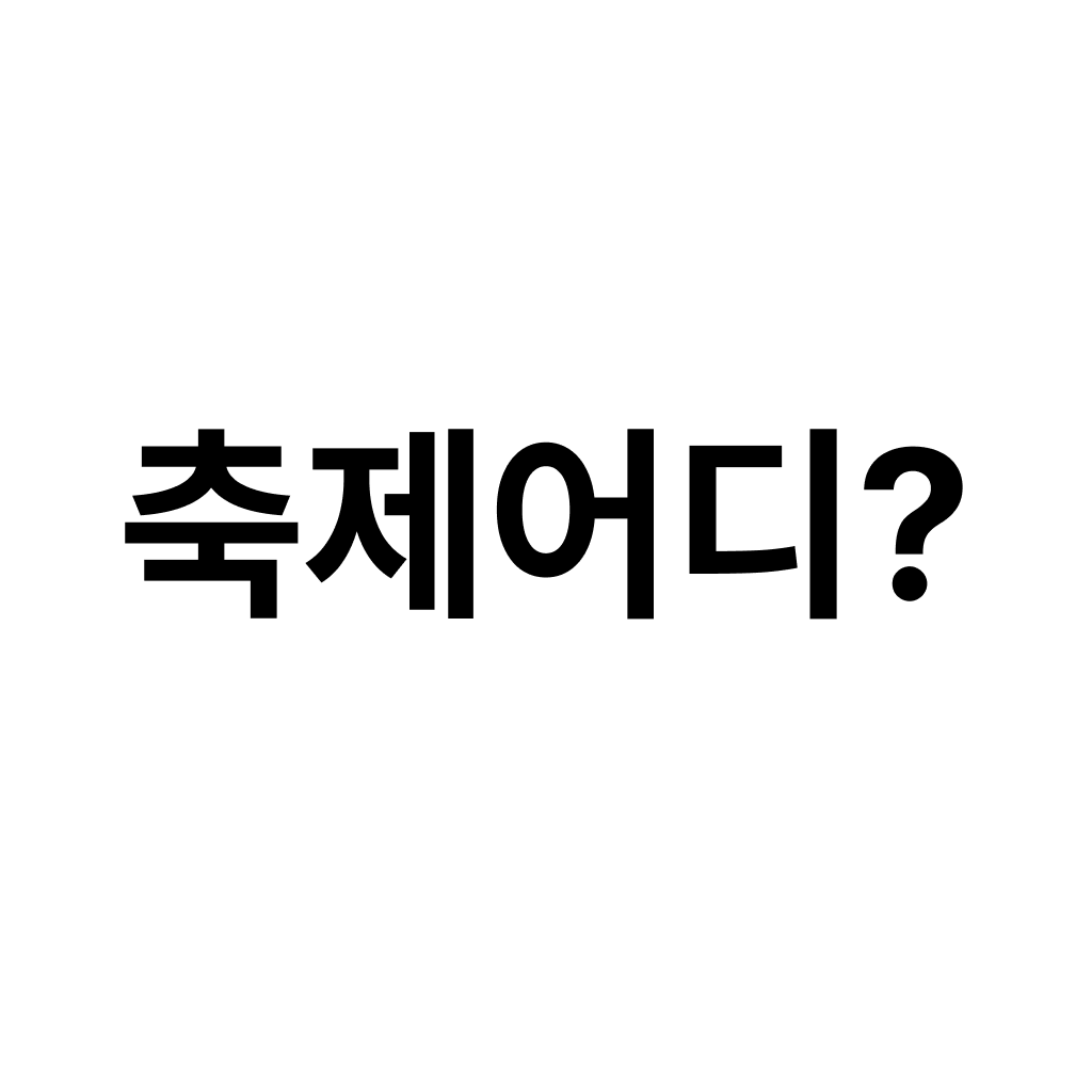축제어디 아이콘